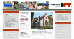 Desktop Screenshot of klinikschule-freiburg.de